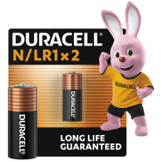 Батарейка DURACELL N / MN9100 / LR1 / E90 / 4001 / AM5 2 шт.