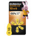 Батарейка DURACELL HA 10 6 шт. Батарейка DURACELL HA 10 6 шт.