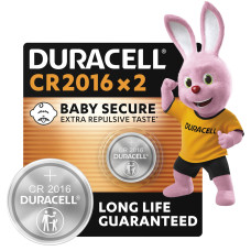 Батарейка DURACELL DL2016 DSN 2 шт.