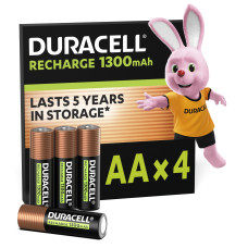 Акумулятор DURACELL HR6 (AA) 1300mAh уп. 4 шт