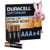 Батарейка DURACELL LR03 KPD 04*10 Optimum уп. 1x4 шт.