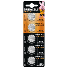 Батарейка DURACELL DL2025 DSN уп. 1х5 шт.