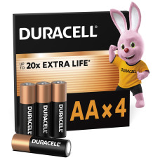 Батарейка DURACELL LR06 MN1500 1x4 шт.