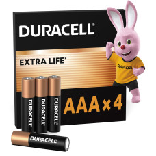 Батарейка DURACELL LR03 MN2400 1x4 шт.