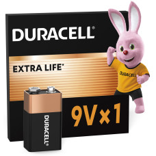 Батарейка DURACELL 9V / MN1604 KPN1*10 1 шт.