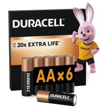 Батарейка DURACELL LR06 MN1500 1x6 шт.