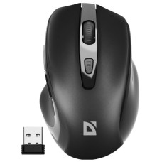 Миша DEFENDER (52053) Prime MB-053, 6D, 800-1600dpi, BLACK, wireless, silent