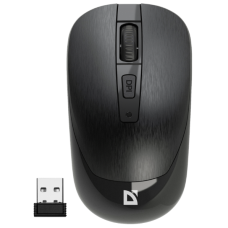 Миша DEFENDER (52995) Wave MM-995, 4D, 800-1600dpi, BLACK, wireless, silent Миша DEFENDER (52995) Wave MM-995, 4D, 800-1600dpi, BLACK, wireless, silent