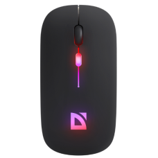 Миша DEFENDER (52997) Touch MM-997, 2.4+BT, RGB, 500mAh, BLACK, wireless, silent Миша DEFENDER (52997) Touch MM-997, 2.4+BT, RGB, 500mAh, BLACK, wireless, silent