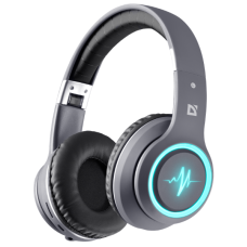 Навушники DEFENDER (63571)FreeMotion B571 Bluetooth LED, сірий