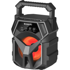 Портативна акустика DEFENDER (65098) G98 5W, Light/BT/TF/USB/AUX, black