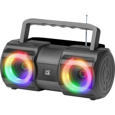 Портативна акустика DEFENDER (65420) Beatbox 20 20Вт, Light/FM/microSD/USB, чорний Портативна акустика DEFENDER (65420) Beatbox 20 20Вт, Light/FM/microSD/USB, чорний