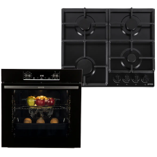 вбуд. компл. GORENJE духова шафа BO6735E02BK + вар. поверхняG641EB