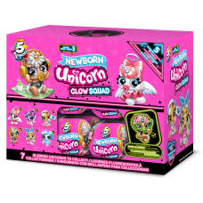 Ігровий набір ZURU MINI BRANDS Newborn Unicorn фігурки-сюрприз в шарі 5 шт. в асортименті