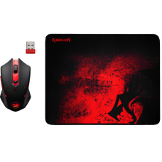 IT/наб REDRAGON (78227) M601WL-BA мишка бездротова + килимок IT/наб REDRAGON (78227) M601WL-BA мишка бездротова + килимок