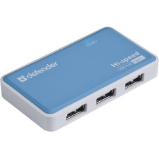 Комп.Аксесуари DEFENDER Хаб 4xUSB 2.0 QUADRO POWER+Adapter 220v Комп.Аксесуари DEFENDER Хаб 4xUSB 2.0 QUADRO POWER+Adapter 220v