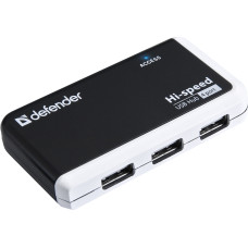 Комп.Аксесуари DEFENDER Хаб 4xUSB 2.0 QUADRO INFIX Комп.Аксесуари DEFENDER Хаб 4xUSB 2.0 QUADRO INFIX