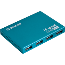 Комп.Аксесуари DEFENDER Хаб 7xUSB 2.0 SEPTIMA SLIM+Adapter 220v Комп.Аксесуари DEFENDER Хаб 7xUSB 2.0 SEPTIMA SLIM+Adapter 220v