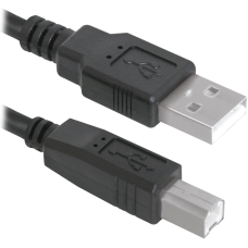 Кабель DEFENDER USB04-17 USB2.0 AM-BM, 5м, пакет Кабель DEFENDER USB04-17 USB2.0 AM-BM, 5м, пакет