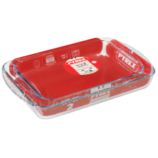 Форма с/к PYREX н-р форм 2пр (прямокут 40х27, прямокут 35х23см) (913S607/8044)