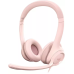 гарнітура LOGITECH USB H390 Rose (981-001281)