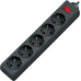 Мережевий фільтр DEFENDER (994840)ES 1.8m 5 роз black UA