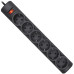 Мережевий фільтр DEFENDER (994940)DFS 151 1.8m 6 роз black UA