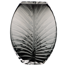 Ваза VIVA LEAF /25см /димч.-сірий/кор.уп. (A060205)