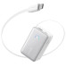 зовн. акум. ANKER Nano - 10000 mAh 45W Built-In USB-C Cable (Білий)