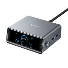 мережева зарядка ANKER GaNPrime Charger - 250W, 4xUSB-C PD & 2xUSB-A (Чорний)