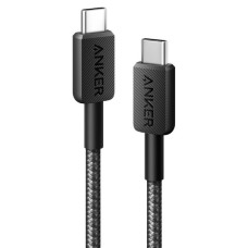 кабель ANKER 322 USB-C to USB-C - 1.8m Nylon (Чорний)