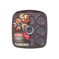 Форма PYREX Asimetria мет.форма прямокут.міні-pizza 9шт (AS09BZ0/7646)