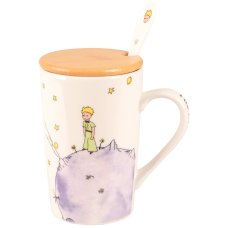 Чашка LED LITTLE PRINCE /360 мл/ з бамбук.кришк.та ложк.в кор.уп. (B060500)