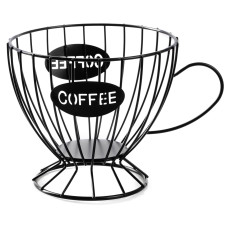 Блюдо VIVA LACY CUP BLACK д/фруктів/19.5x14x10.5 см (B090062)