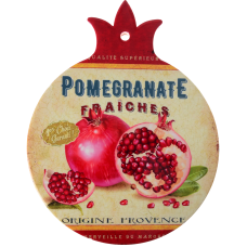 Дошка обробна Limited Edition POMEGRANATE / підставка під гаряче/ кругл.18см (B160064)