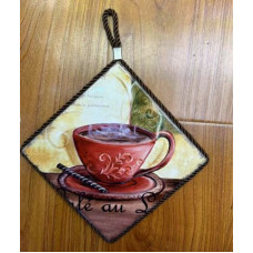Дошка обробна Limited Edition TEA TIME / підставка під гаряче/ квадр. 17х17см (B160075)