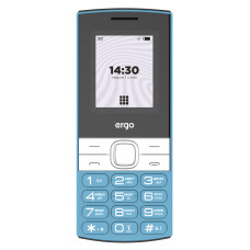 Мобільний телефон ERGO B185 Dual Sim (Синій) Мобільний телефон ERGO B185 Dual Sim (Синій)