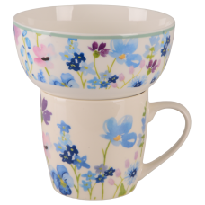 Столовий набір Limited Edition FLOWERS BLUE /2 пр. (B497,B80-SU2742A)