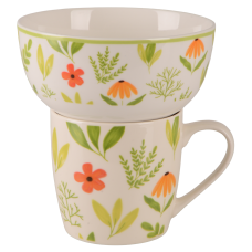 Столовий набір Limited Edition FLOWERS GREEN /2 пр. (B497,B80-SU2742B)