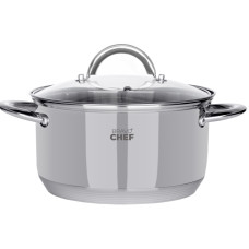Каструля BRAVO CHEF 18 см (2.6 л) з кришкою (BC-2001-18)