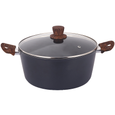 Каструля BRAVO CHEF класична 20 см (2.55л) з кришкою (BC-2101-20)