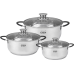 Набір посуду BRAVO CHEF Safran Набір каструль 6 пр. (2,0л+2,8л+3,8л) (BC-6002) Набір посуду BRAVO CHEF Safran Набір каструль 6 пр. (2,0л+2,8л+3,8л) (BC-6002)