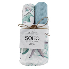 Кухонний текстиль SOHO Наб. руш. 40*60см бавовна 100% Freshness конверт 2 шт. Кухонний текстиль SOHO Наб. руш. 40*60см бавовна 100% Freshness конверт 2 шт.