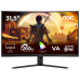 Монiтор TFT AOC 31.5” C32G42ZE VA FHD Curved 240Hz (260 OC) 300nit HDMI DP Black