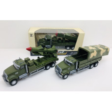 Іграшка DIY TOYS Машинка військова техніка метал, в асорт (CJ-2155535)
