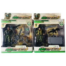 Іграшковий набір DIY TOYS Фігурка військового з обладнанням, в асорт (CJ-2175126)