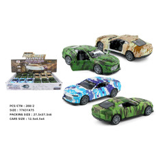 Іграшка DIY TOYS Машинка гоночна, двері відкриваються, pull-back 1:32, в асорт
