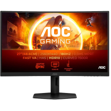 Монiтор TFT AOC 27” CQ27G4X QHD VA Curved 180Hz 2*HDMI DP HAS Black/Gray