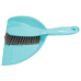 Совок IDEA HOME DS-509 Blue з щіткою 19х13 см (DS-509 Blue)