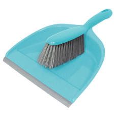 Совок IDEA HOME DS-518 Blue з щіткою 23х33 см (DS-518 Blue)
